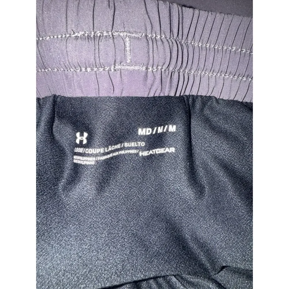 Under Armour Shorts Womens Medium Running Athletic Lightweight Lined - Picture 3 of 4